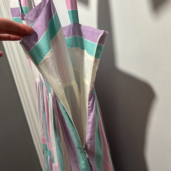 HUNTER BELL Jessica max stripe tiered dress - Picture 7 of 8